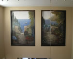 Foyer Dual Niche Murals